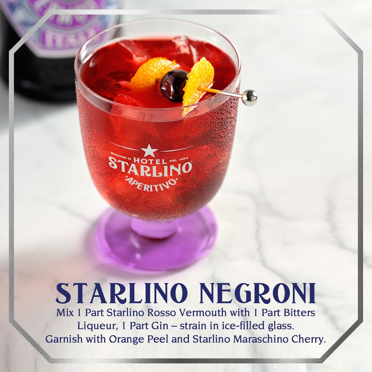 Hotel Starlino Italian Maraschino Cherries, Set of 3 Glass Jars