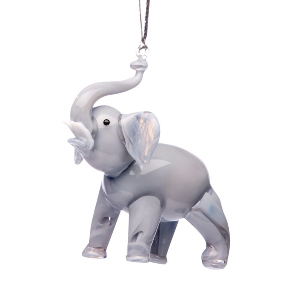 Dynasty Gallery Glassdelights Elephant Zoo Ornament