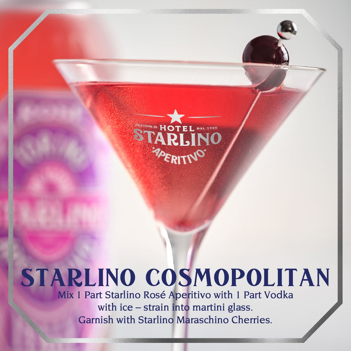 Hotel Starlino Italian Maraschino Cherries, Set of 3 Glass Jars