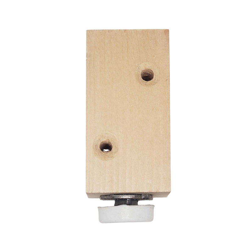 Hafele 637.12.265 Plinth Adjusting Fitting, M8 Thread, 80mm Wood Mounting Block