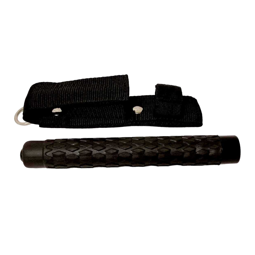 Mollywhopper 21" Expandable Baton with Rubber Handle and Belt Holster