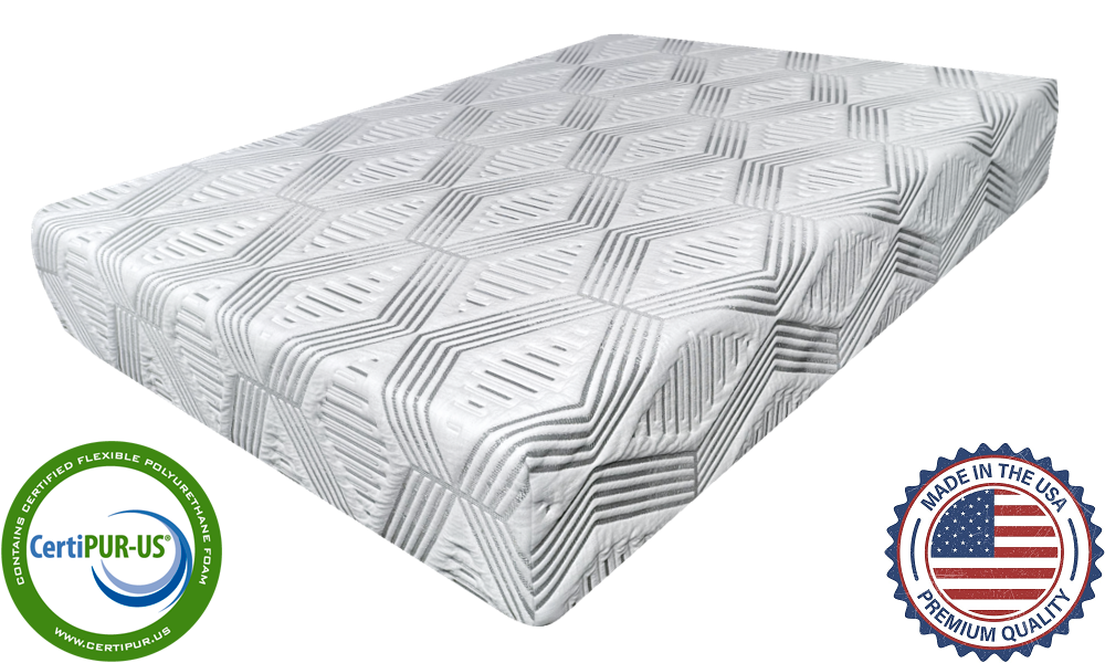 bedCLAW 12" Memory Foam Mattress