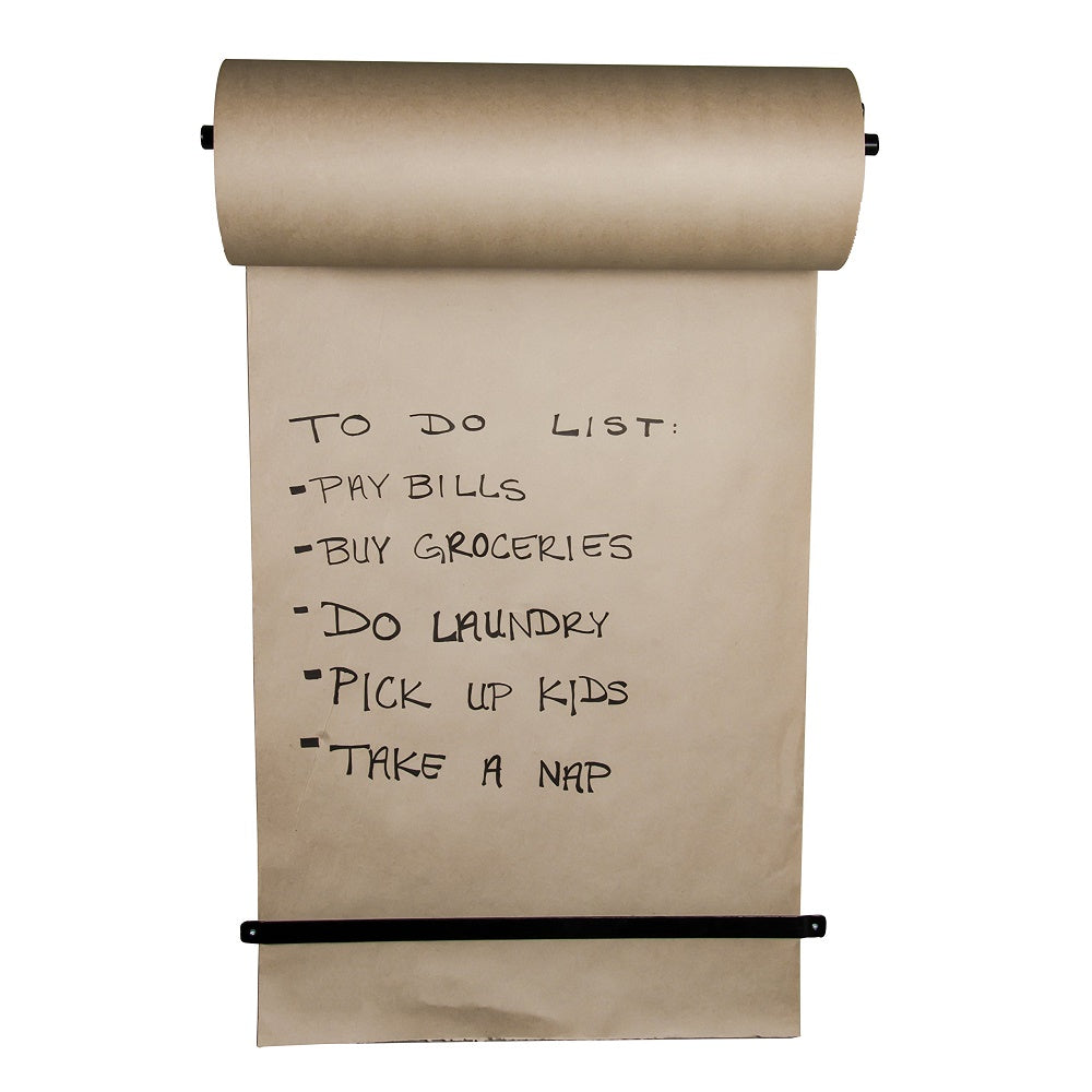 thinkScroll® 24" Wall-Mounted Kraft, Butcher Paper Roll Holder/Dispenser