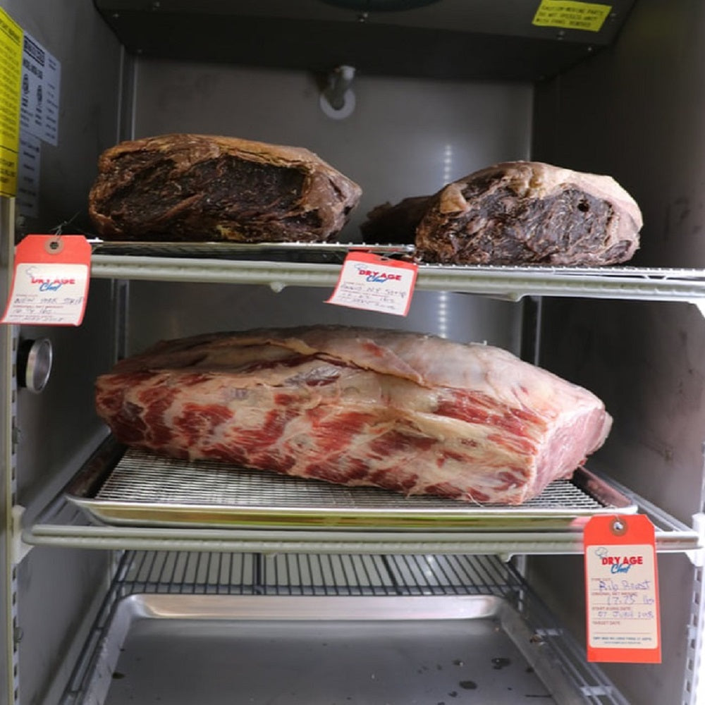 Large Beef Rack and Dry Aging Pan by Dry Age Chef, Set of 3