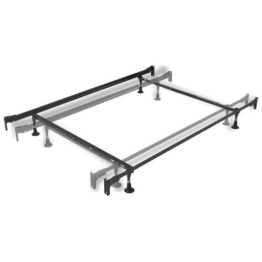 Twin/Full High Carbon Steel Bolt-On Headboard and Footboard Bed Frame