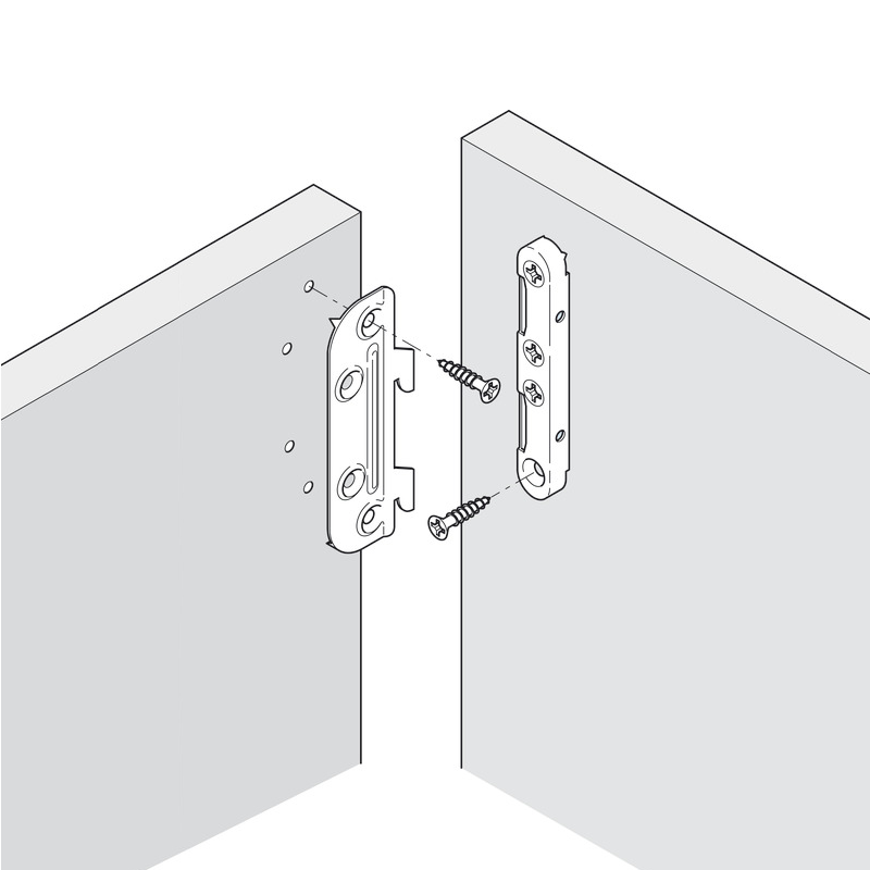 bedCLAW Noval K Extended Steel Bed Fitting - Set of 4