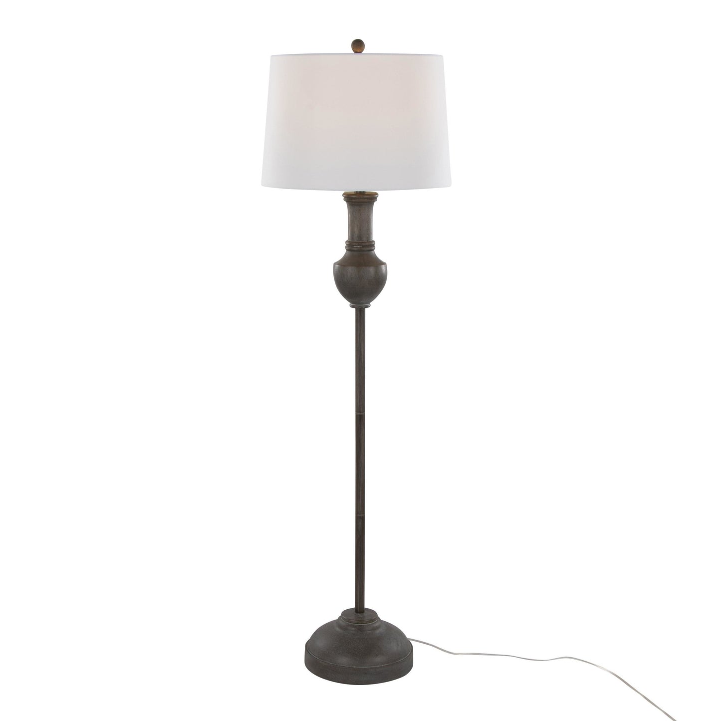 Griffin 61" Polyresin Floor Lamp