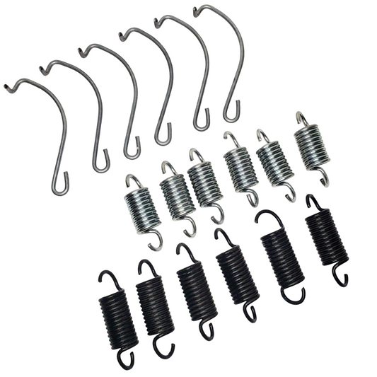 Replacement Helical Spring and Hook Kit for Sleeper Sofa Mechanisms and Repair