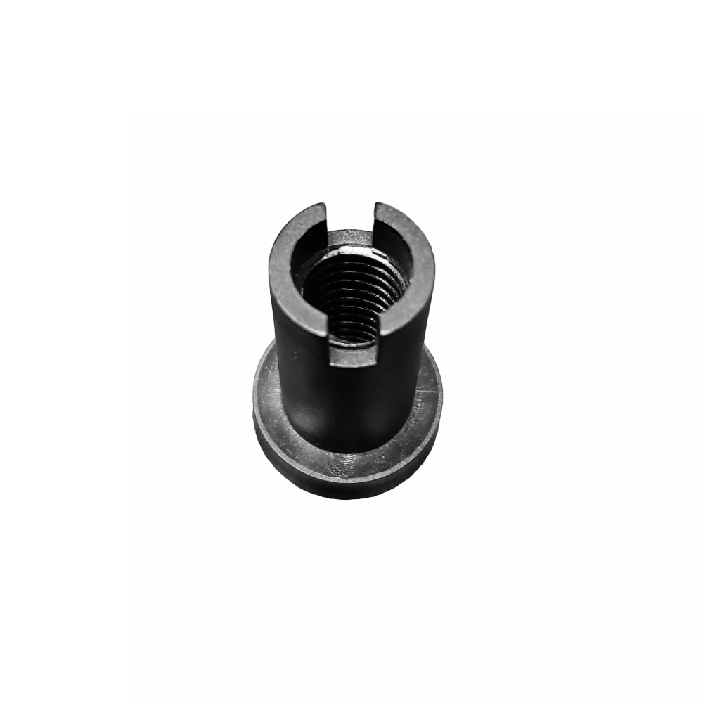 3/8" Threaded Plastic Bed Frame Insert Plugs for Glides, Casters, Socket Sleeves