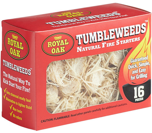 Royal Oak Tumbleweeds Natural Fire Starters (16 Pieces)