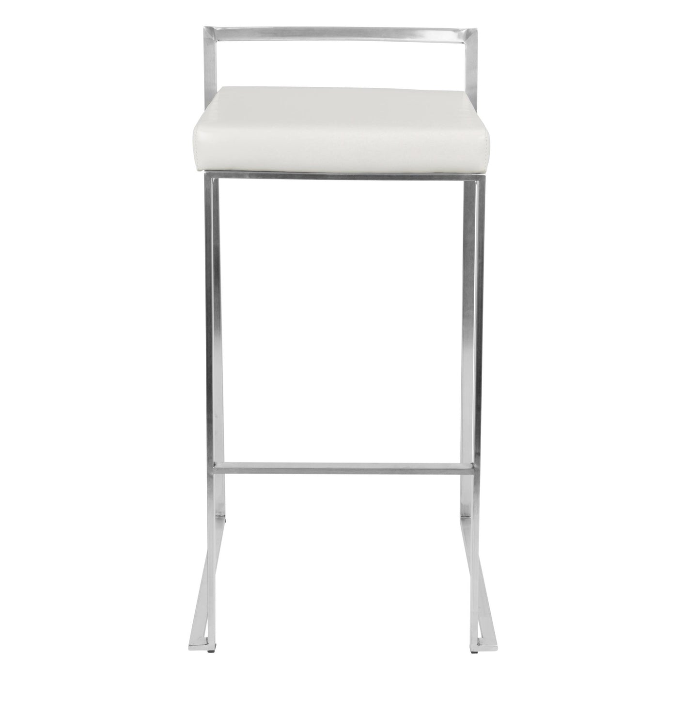 Fuji Stacker 30" Fixed-Height Barstool - Set of 2