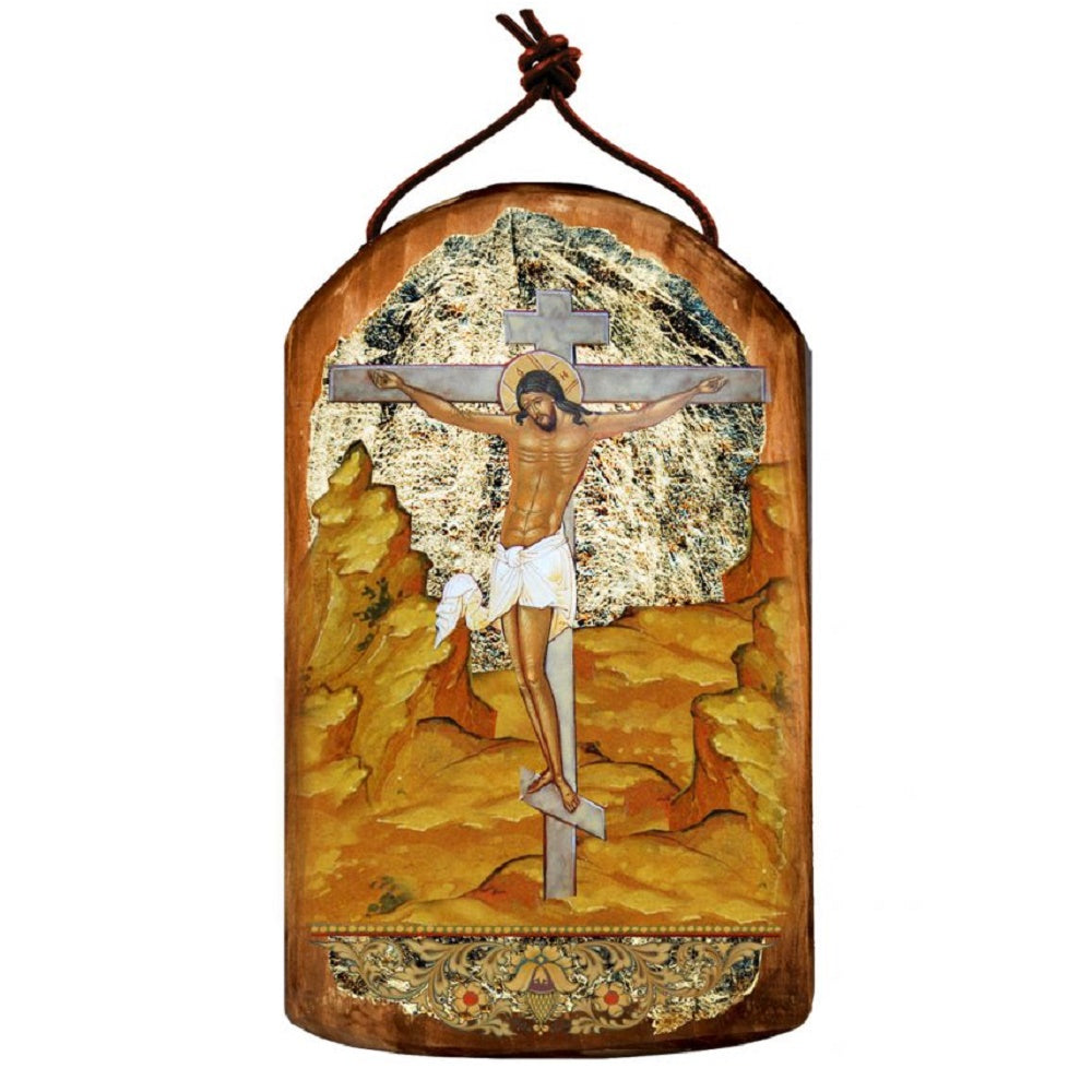 Catholic, Christian, Greek, Orthodox Wooden Icon Ornaments, G. DeBrekht