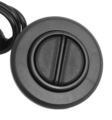 Recliner Parts: Black Zerowall Round Chair Switch for Okin Recliners