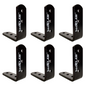 bedCLAW Heavy-Duty Box Spring Fastener Bed Bracket, Set of 6, Ideal for Antique Bed Restoration