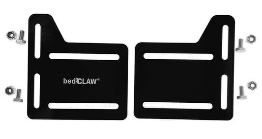 bedCLAW Queen Bed Modification Plate, Headboard Attachment Bracket, Set of 2