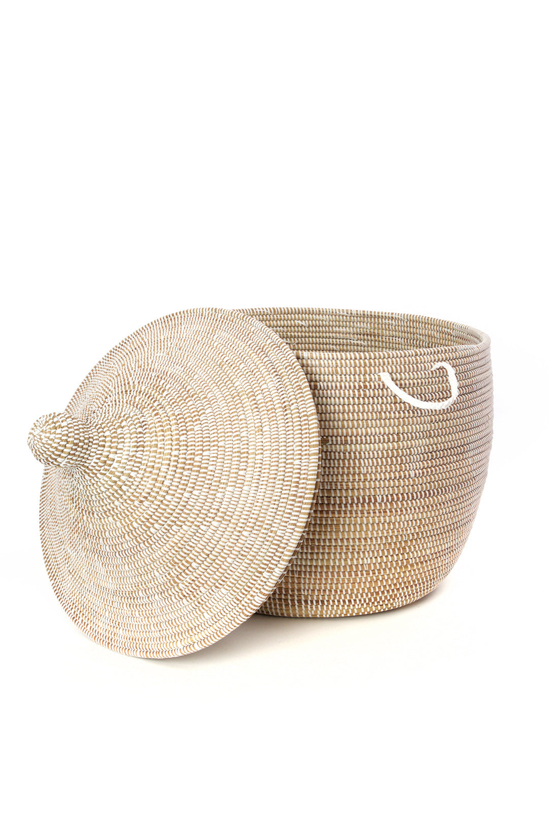 Short Hardy Hamper Basket from Senegal