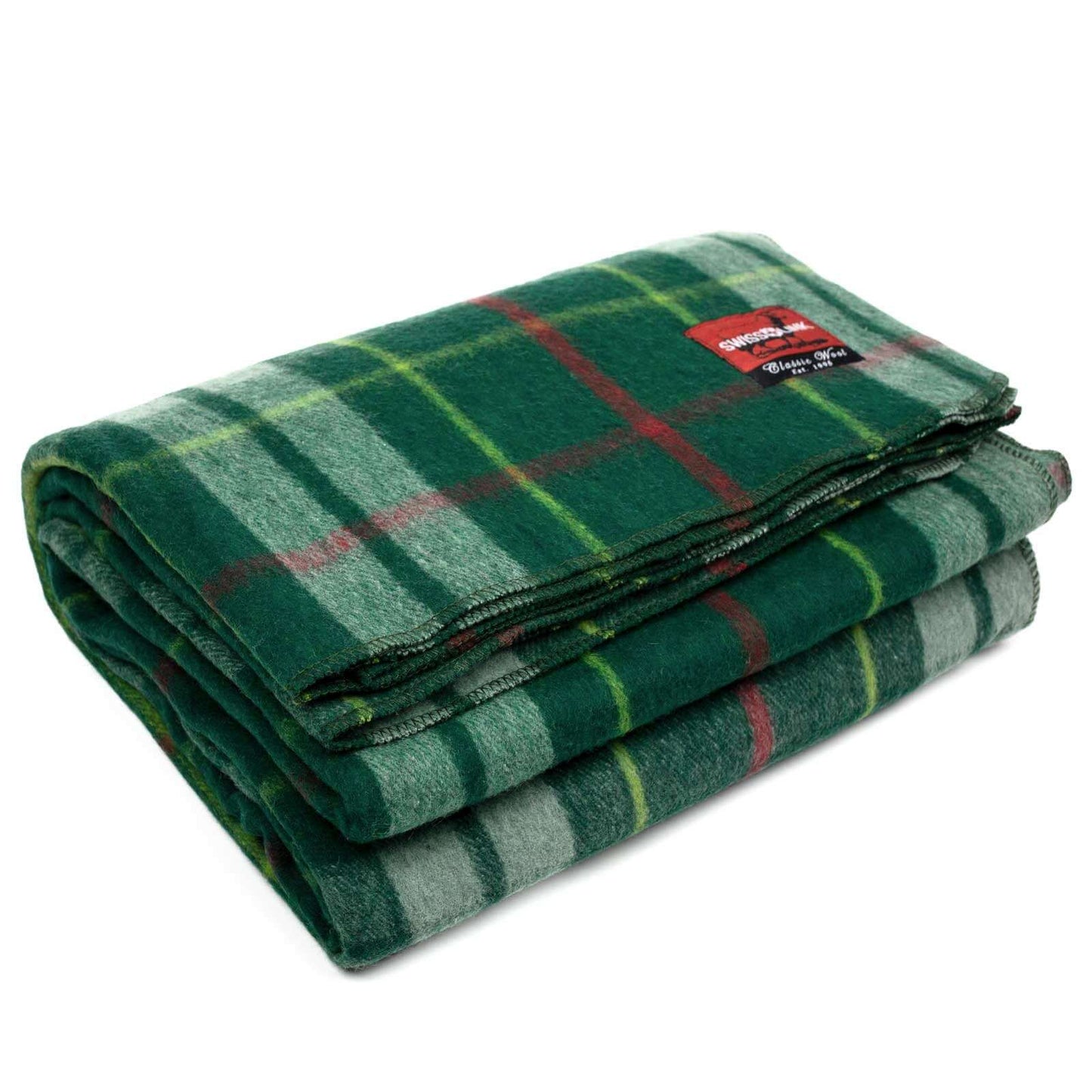 Classic Plaid Wool Blanket