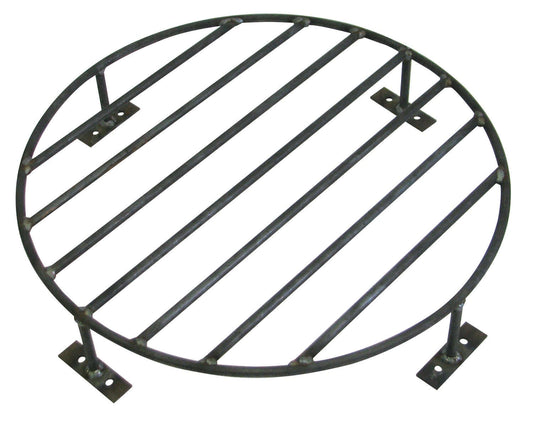 Premium Heavy-Duty Steel 24” Grate for Outdoor Fire Pits, Above Ground Fire Grate