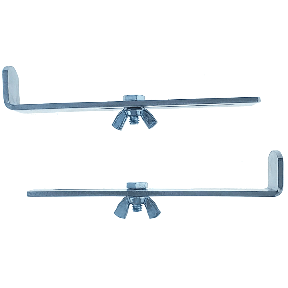 BedClaw HD Mattress Retainer Bracket, Set of 2