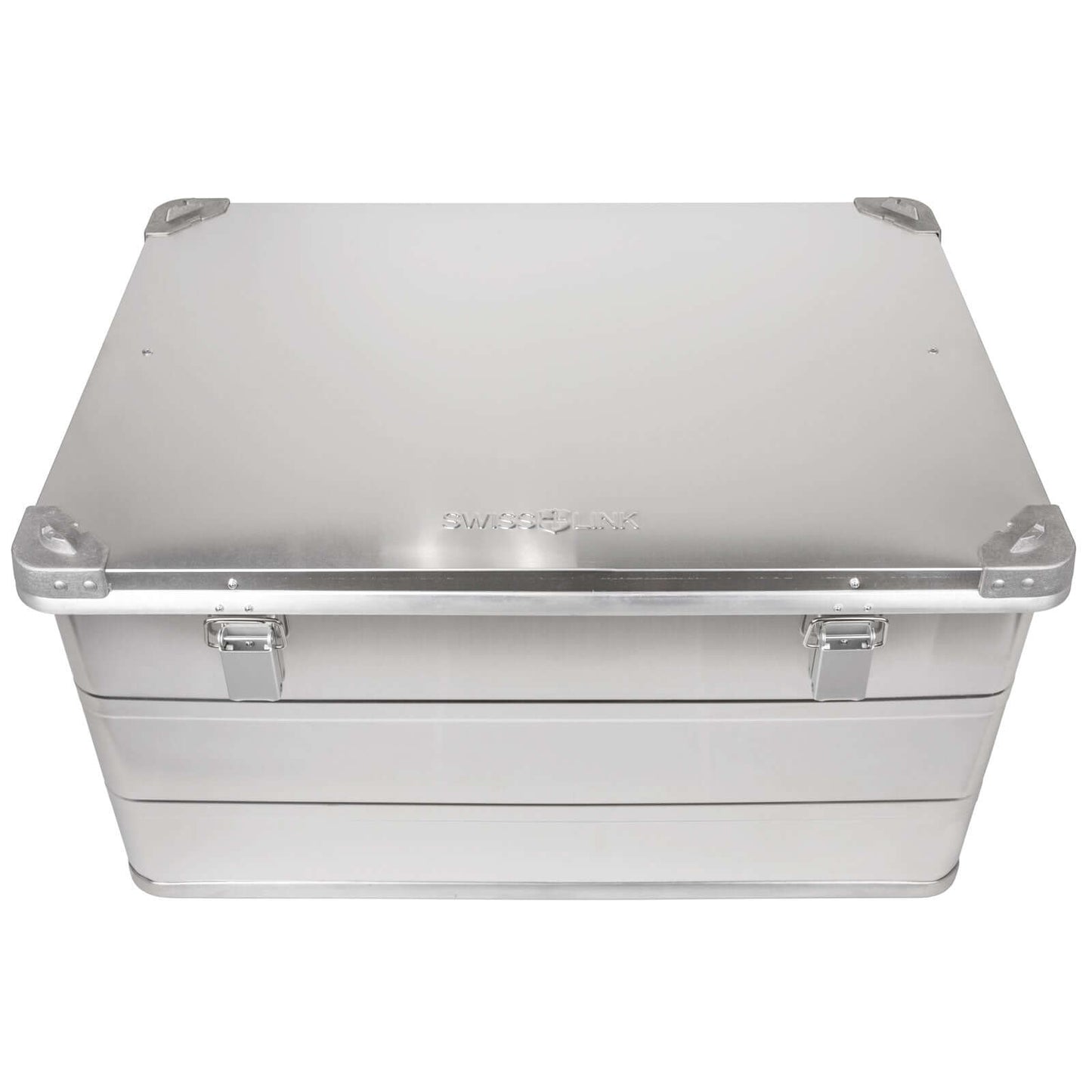 Swiss Link Nesting Cases, Aluminum Storage Boxes, Set of 3