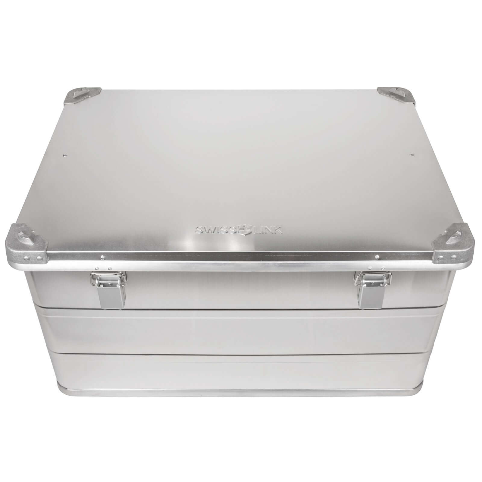 Swiss Link Nesting Cases, Aluminum Storage Boxes, Set of 3