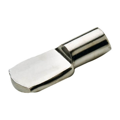 Steel Shelf Support Pin, Nickel Plated, 5mm, Pack of 25
