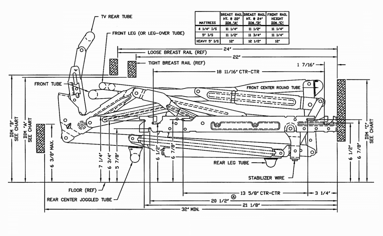 Overnighter 900 Series Sleeper Sofa Mechanism