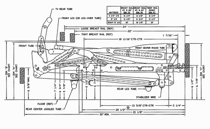 Overnighter 900 Series Sleeper Sofa Mechanism