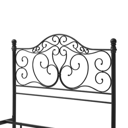 Ellis Scroll Metal Bed Frame