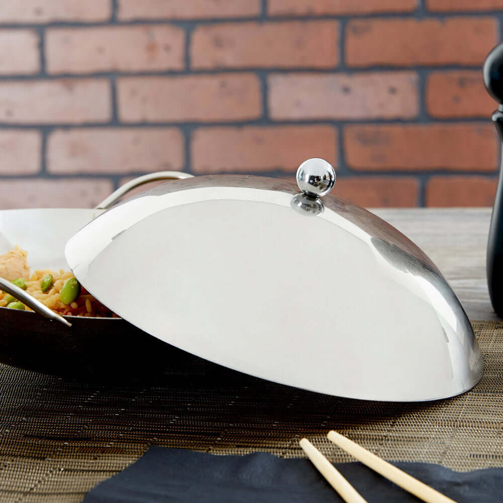 Stainless Steel 7-3/4" Wok Cover