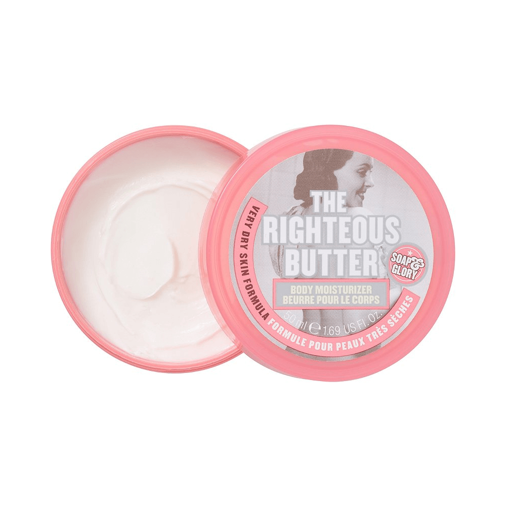 Soap & Glory 'The Righteous Butter' Body Butter Moisturizer, Travel Size, 2-Pack