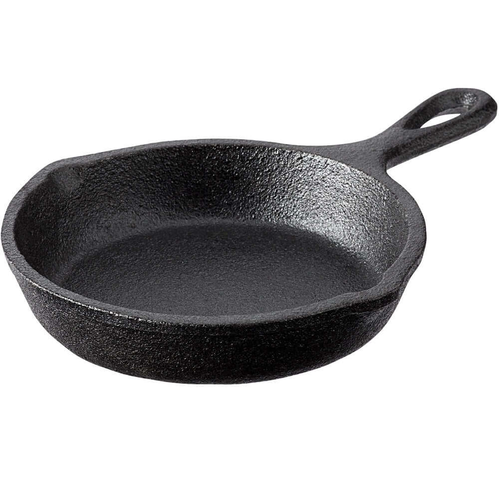 Dry Age Chef 5" Mini Pre-Seasoned Cast Iron Skillet