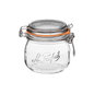 Le Parfait Rounded French Glass Storage Jars with Airtight Rubber Seals