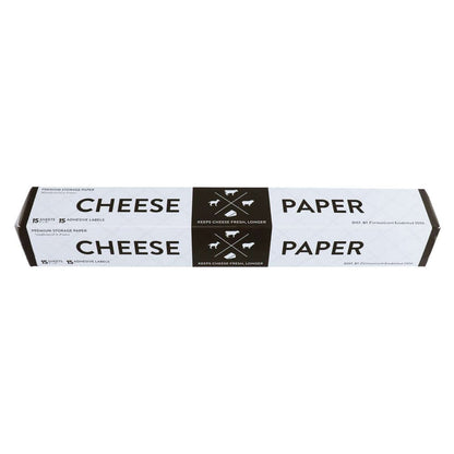 Cucina Chef Professional Cheese Tasting/Storing Kit - Includes Cheese Taste Log, Cheese Paper, and Storage Bags