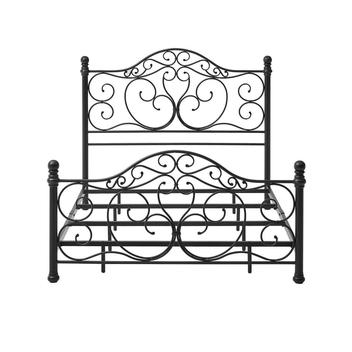 Ellis Scroll Metal Bed Frame