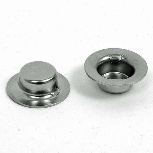 Replacement Push Nuts for Rollaway Bed Big Wheel Kit - Set of 2