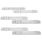 bedCLAW Anti-Wobble Bed Rail Shims, Set of 6 Steel Spacers