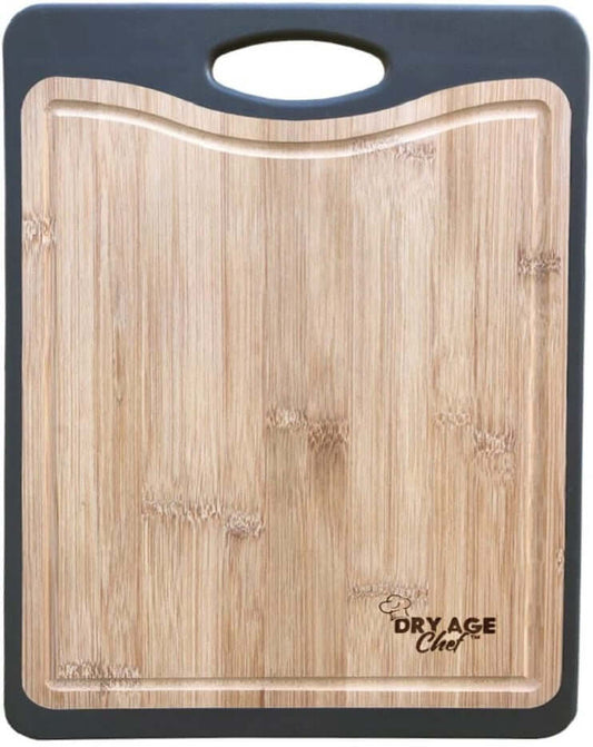 Beef Master 2-in-1 Hybrid Cutting Board with Handle by Dry Age Chef