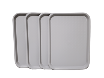 Cucina Chef - 12" x 16" Stackable All-Purpose Trays - Set of 4