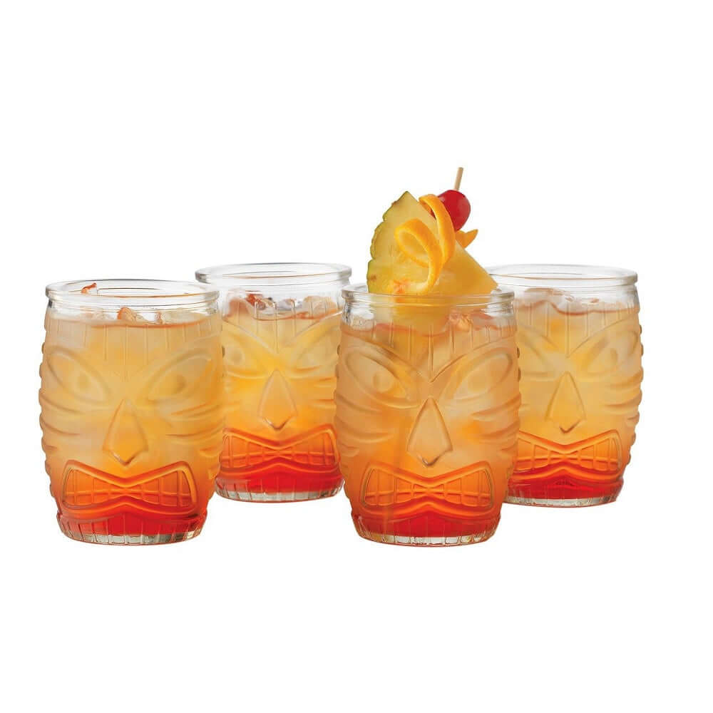 Cucina Chef - 16 oz. Tiki Glass - Set of 4