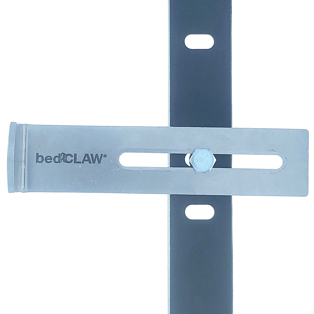 BedClaw HD Mattress Retainer Bracket, Set of 2