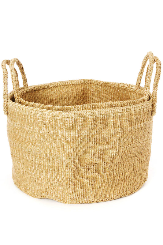 Kitui Sand Sisal Kamba Floor Baskets